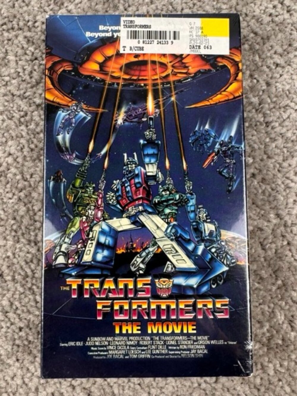 Transformers The Movie VHS Brand New Factory Sealed 1999 Kid Rhino Release